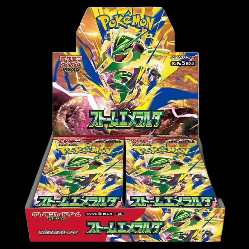 Japanese Pokémon Storm Emeralda Booster Box (with shrink wrap)